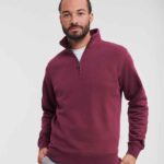 Russell Athletic Authentic Zip Neck Sweatshirt 270M
