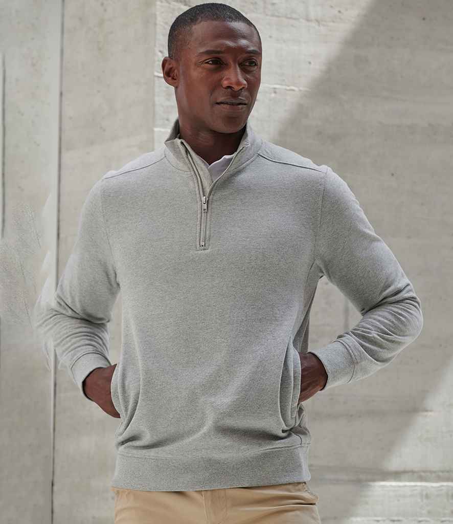 Henbury Sustainable 1/4 Zip Sweatshirt H842