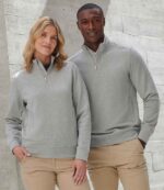 Henbury Sustainable 1/4 Zip Sweatshirt H842