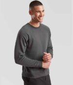 Fruit of the Loom Classic Raglan Sweatshirt SS8 LGP MODEL 1