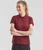 Fruit of the Loom Lady Fit Piqué Polo Shirt SS86