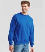 Fruit of the Loom Classic Drop Shoulder Sweatshirt SS9 ROY MODEL 1