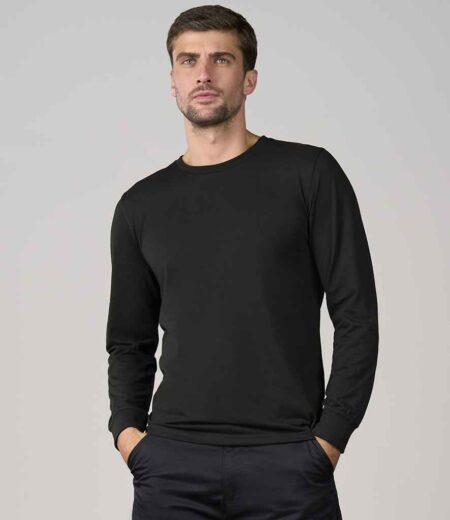 RX152 Pro RTX Pro Long Sleeve T-Shirt – Black (model, front)