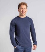 RX152 Pro RTX Pro Long Sleeve T-Shirt – Navy (model, front)